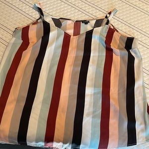 Torrid striped tank top